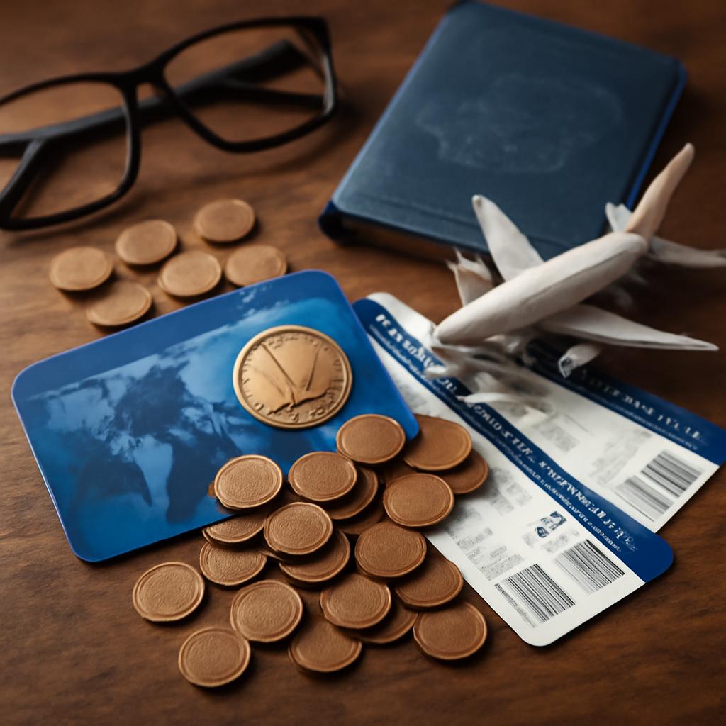 pontos para compras de passagens aéreas