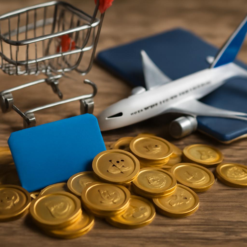 pontos para compras de produtos