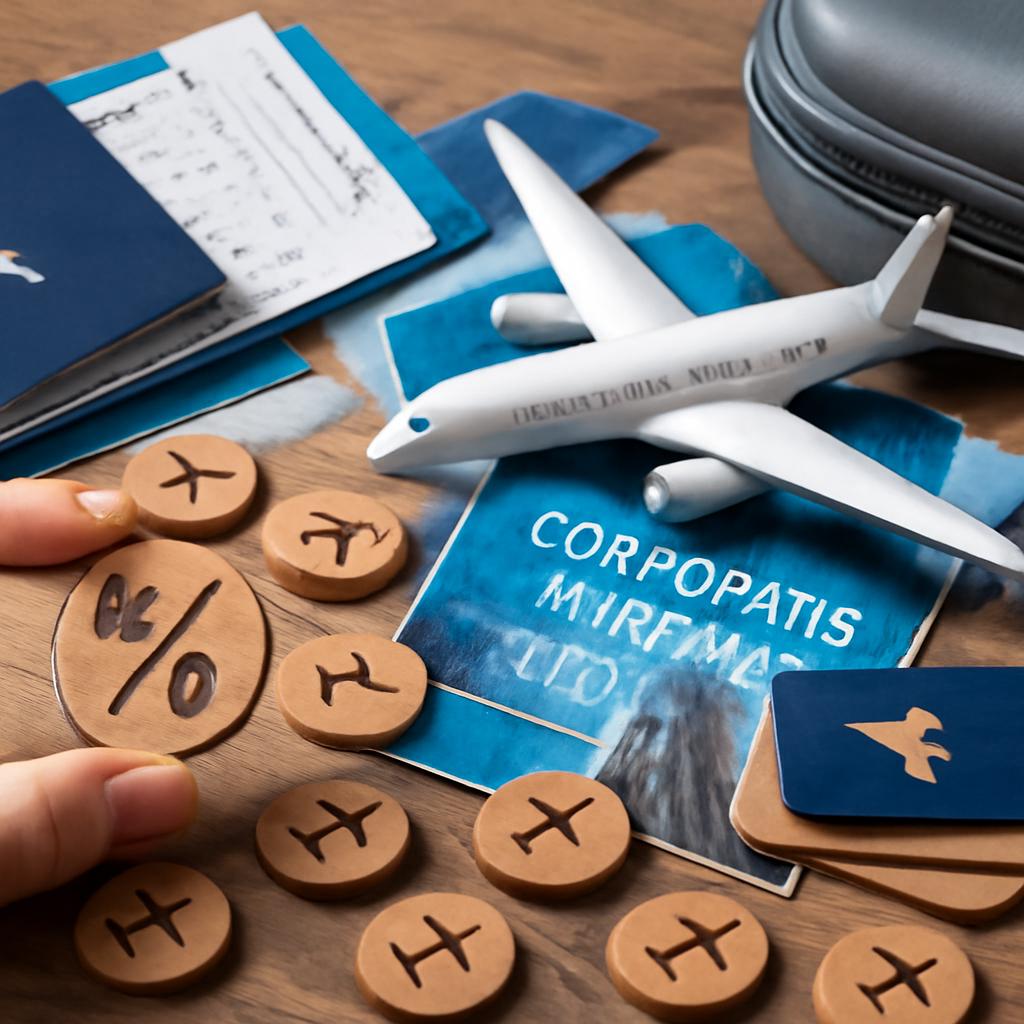 pontos para desconto em pacotes de viagens corporativas