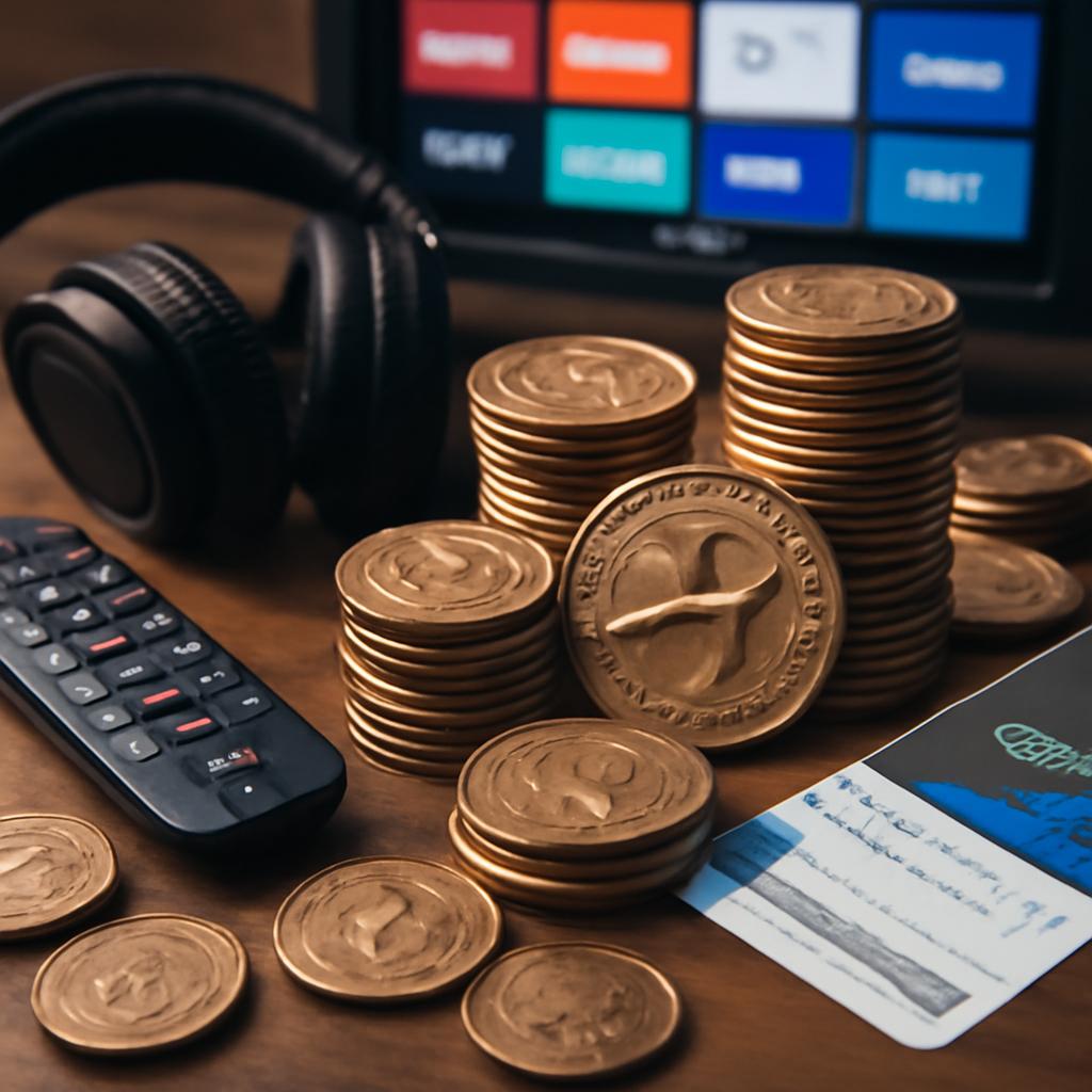 pontos para pagar serviços de streaming