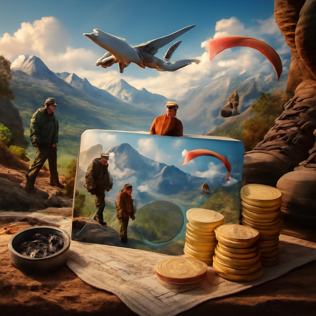 pontos para resgate de experiências de aventura