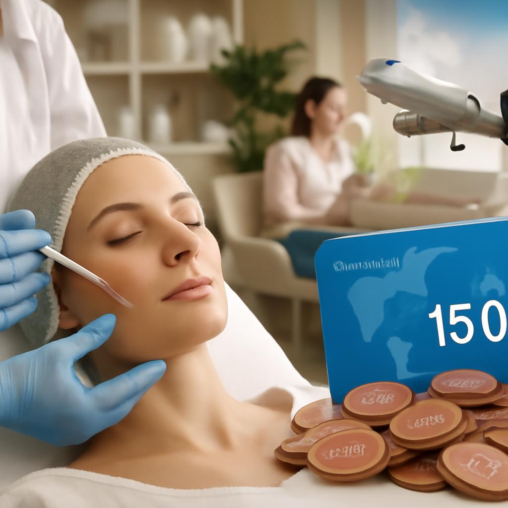 pontos para resgate em redes de clínicas de estética