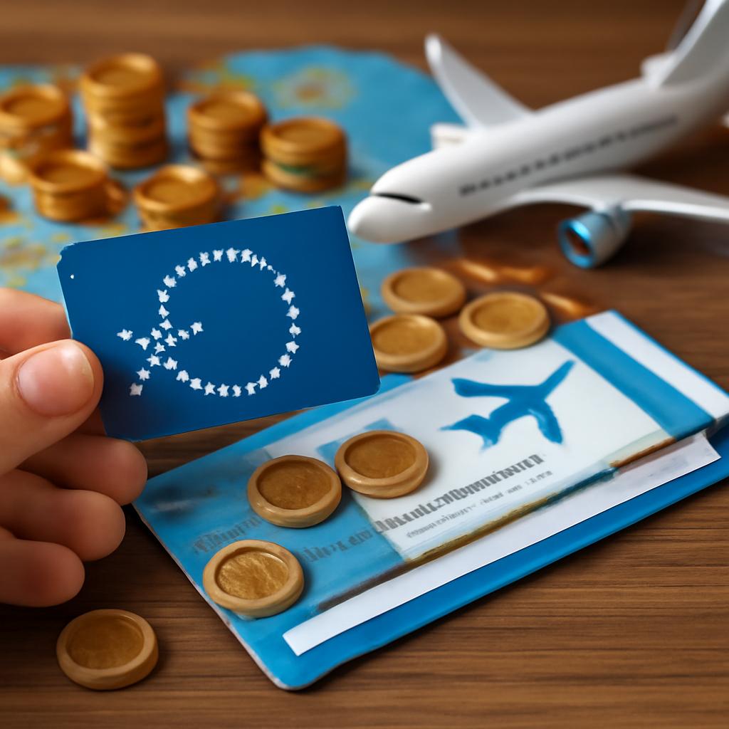 pontuação para passagens aéreas