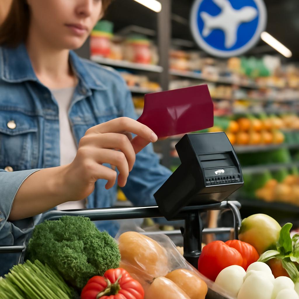 programa de pontos para compras em supermercados