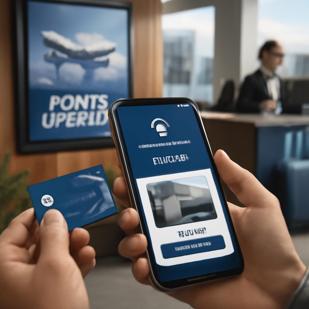 programa de pontos para upgrade de cabine