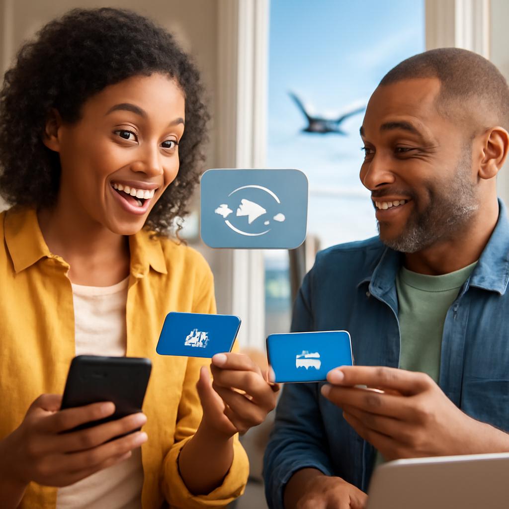 promoção para transferir pontos entre amigos