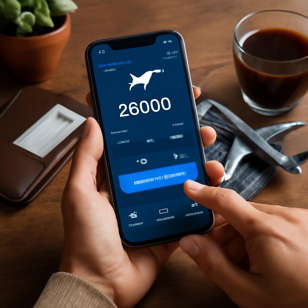 promoção resgate de pontos no app do banco