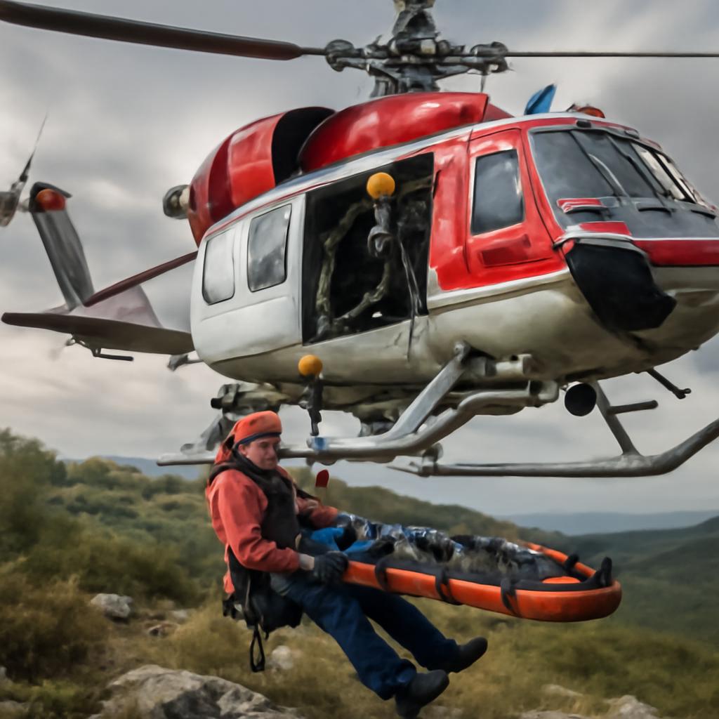 resgate aéreo com milhas