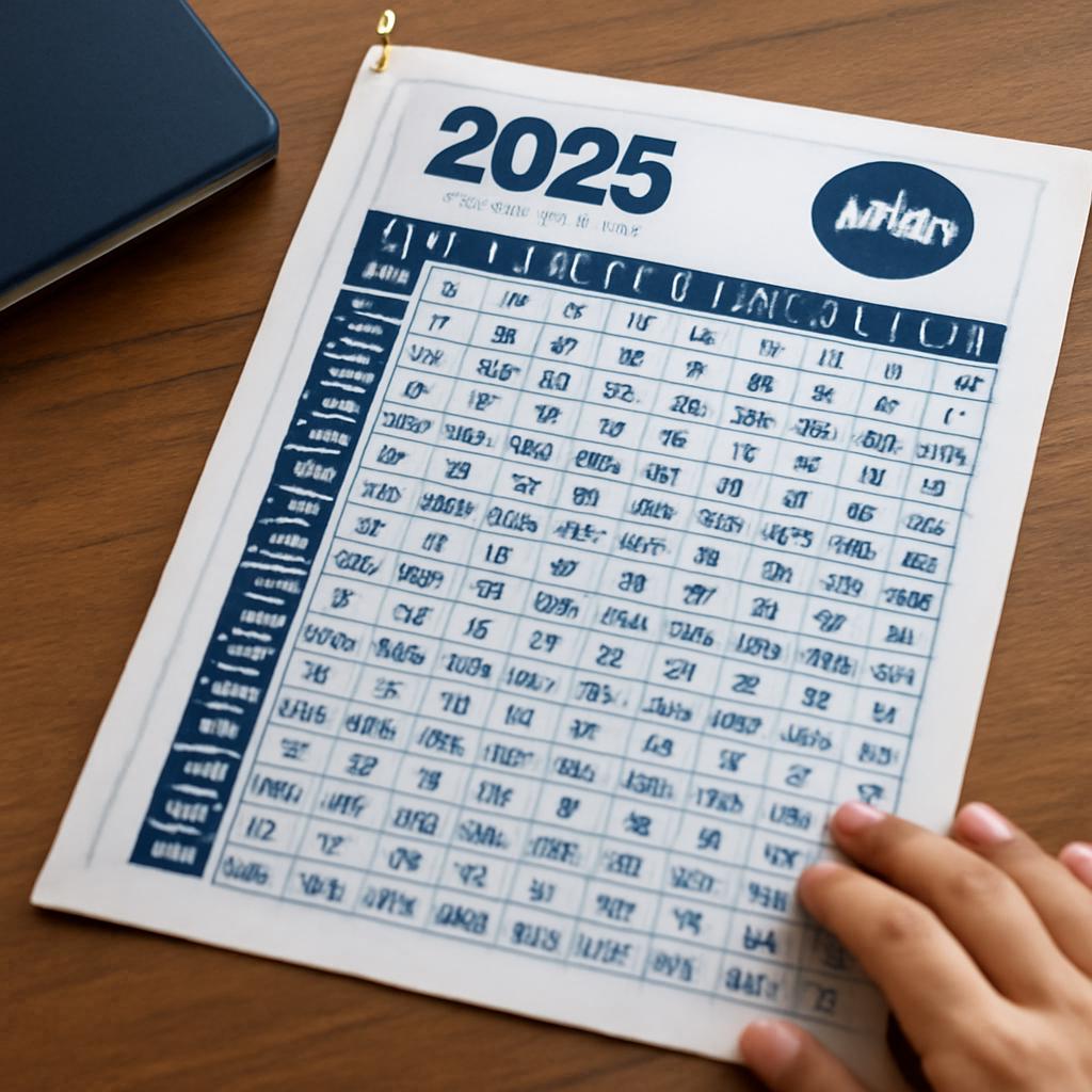 tabela de pontuação atualizada 2025