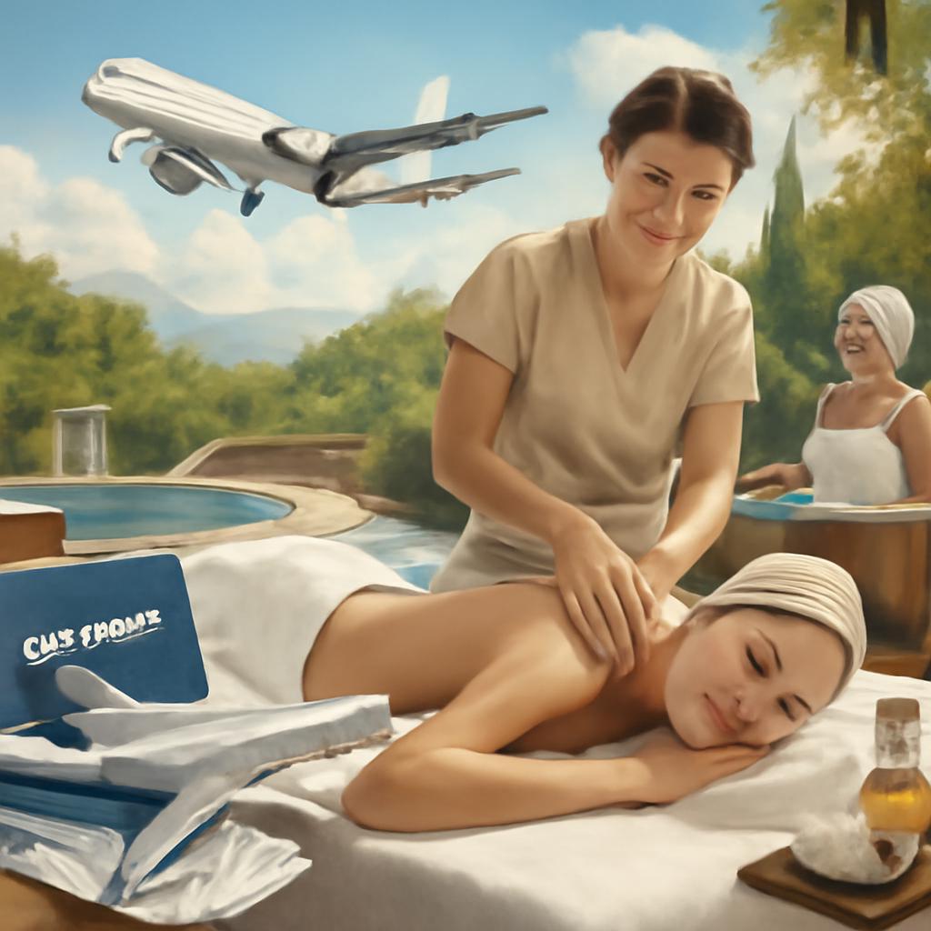 milhas para reservas em spas de bem-estar