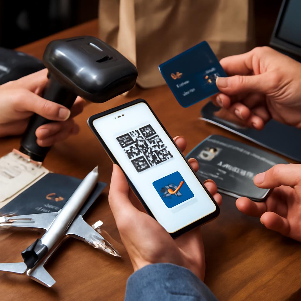 acumular pontos com compras via QR code