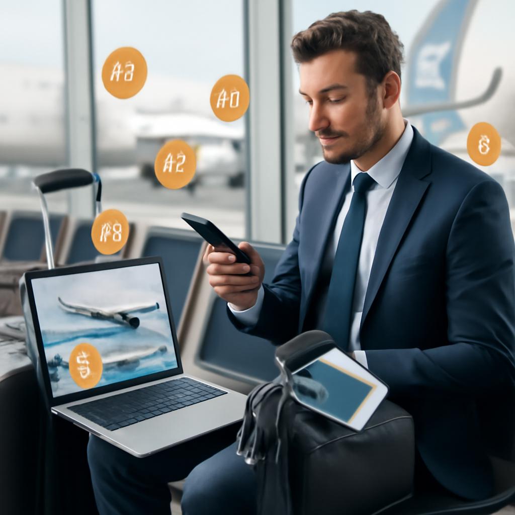 acumular pontos em viagens de trabalho