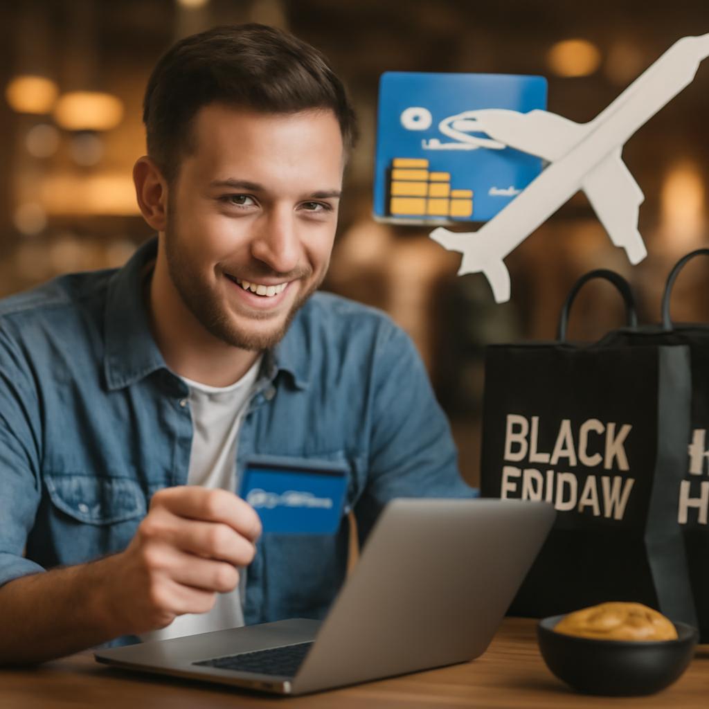 acúmulo de pontos com compras na black friday