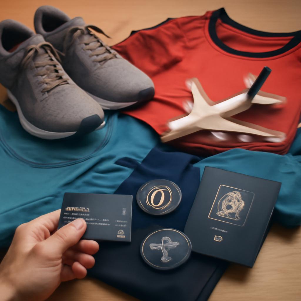 acúmulo de pontos comprando roupas esportivas