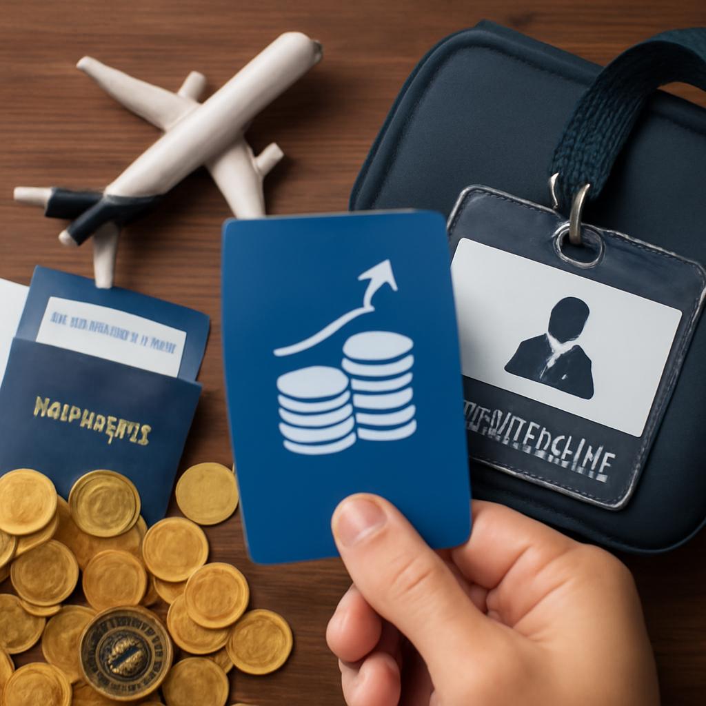 acúmulo de pontos para eventos de networking