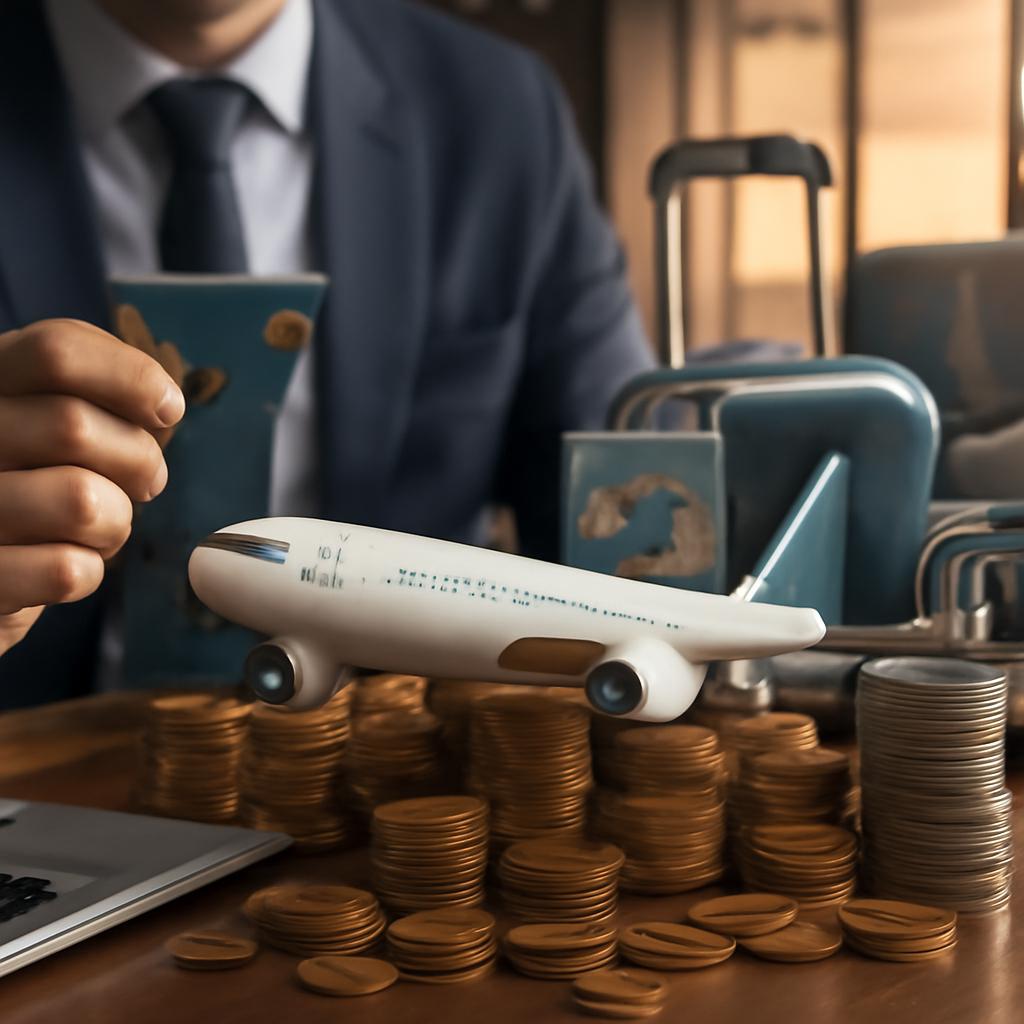 acúmulo de pontos para viagens de negócios frequentes