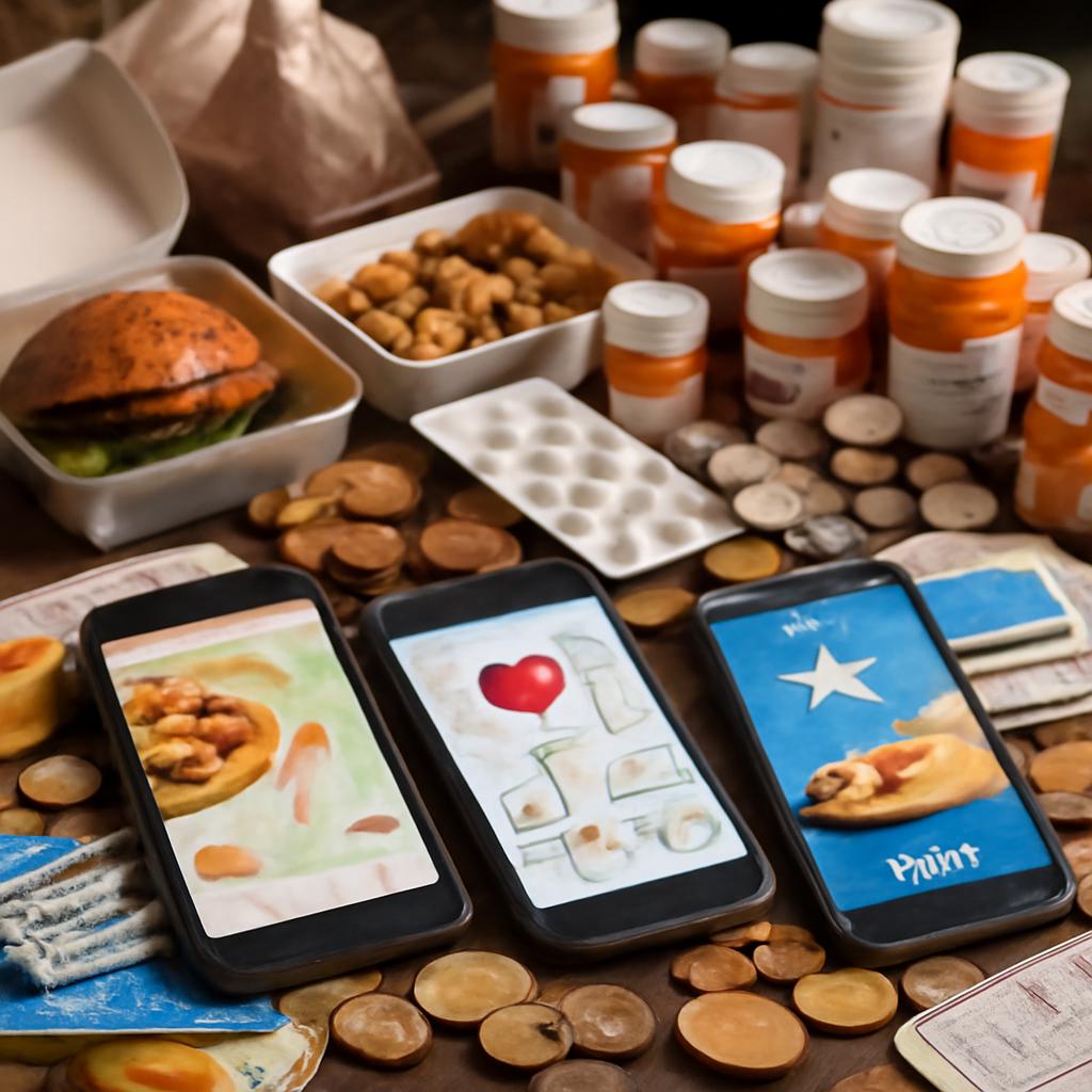 acúmulo em aplicativos de delivery saúde