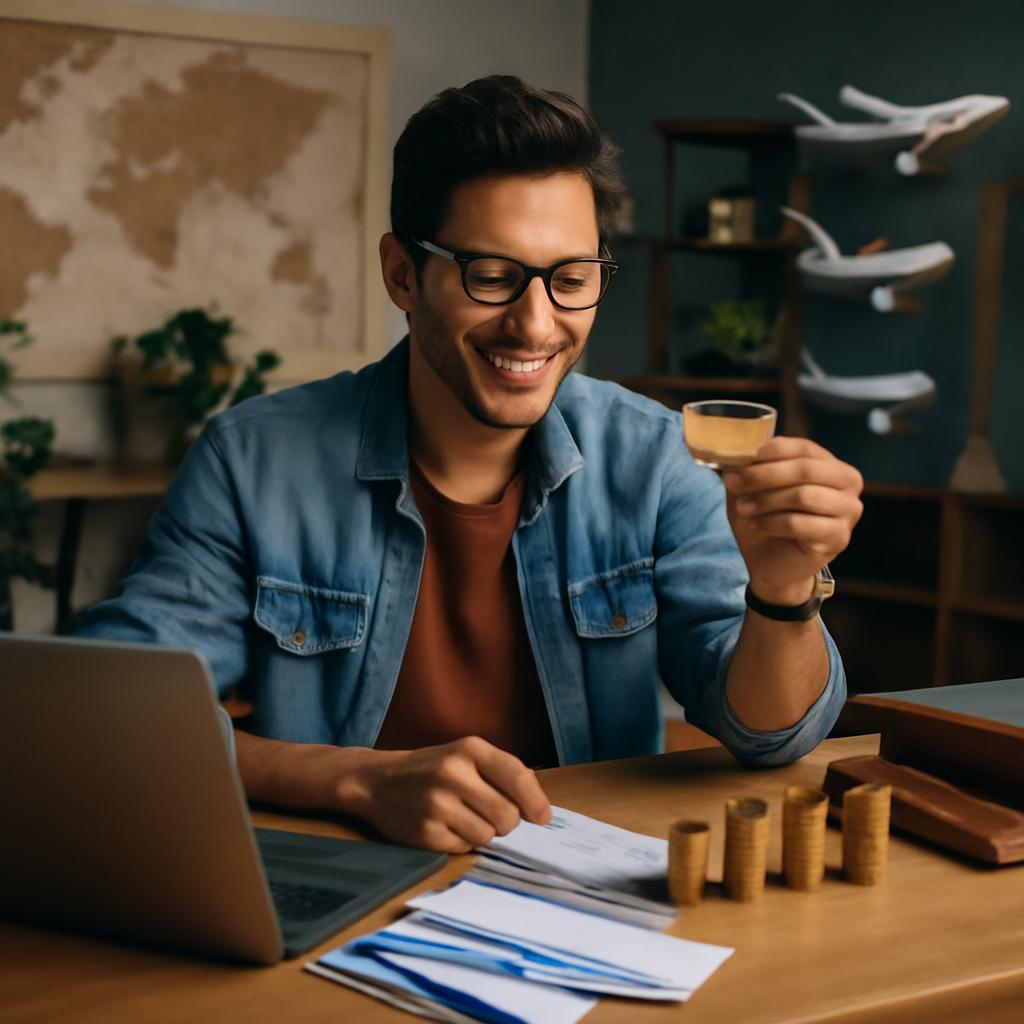 acúmulo progressivo para clientes jovens empreendedores
