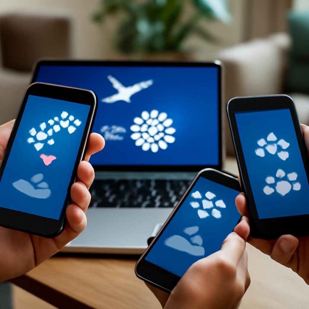 apps para transferir pontos entre múltiplos usuários