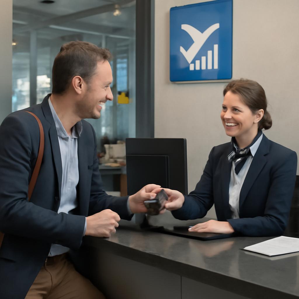 balcao de milhas atendimento eficiente