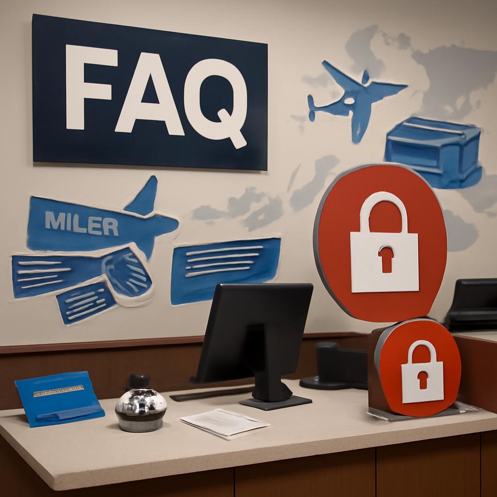 balcão de milhas faq bloqueio