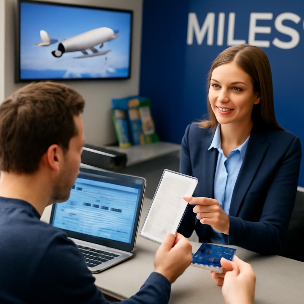 balcao de milhas gera comprovante?