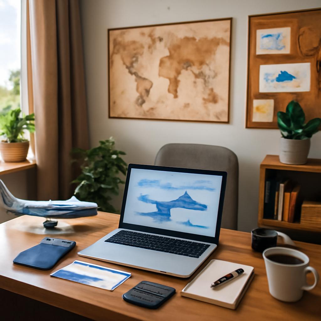 balcão de milhas home office
