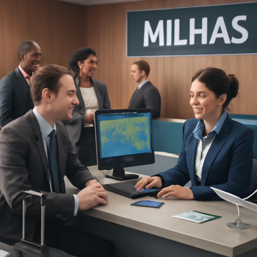 balcao de milhas para clientes corporativos