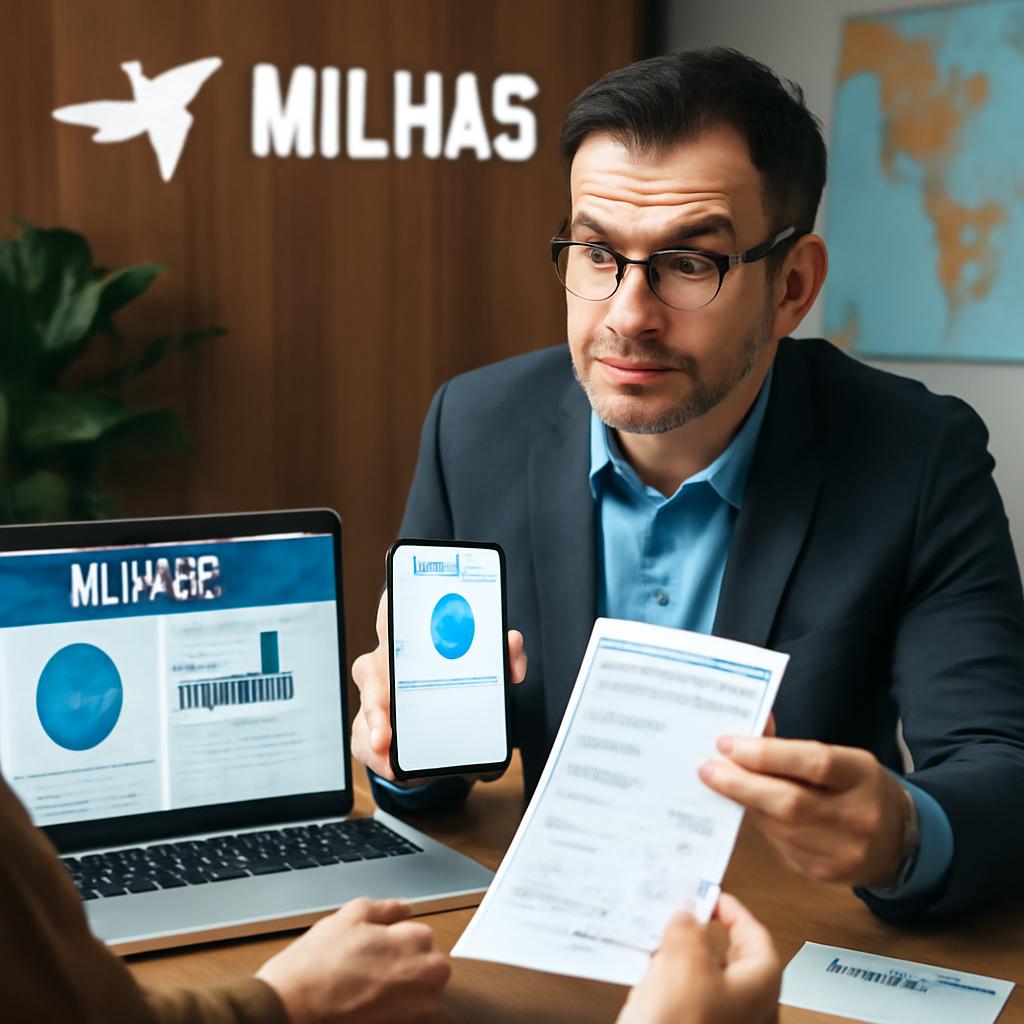 balcao de milhas tutorial sobre anexar comprovante de comissão