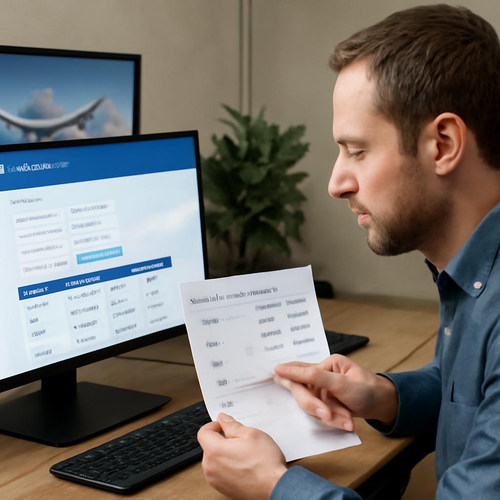 balcao de milhas tutorial sobre anexar comprovante de comparação de concorrentes