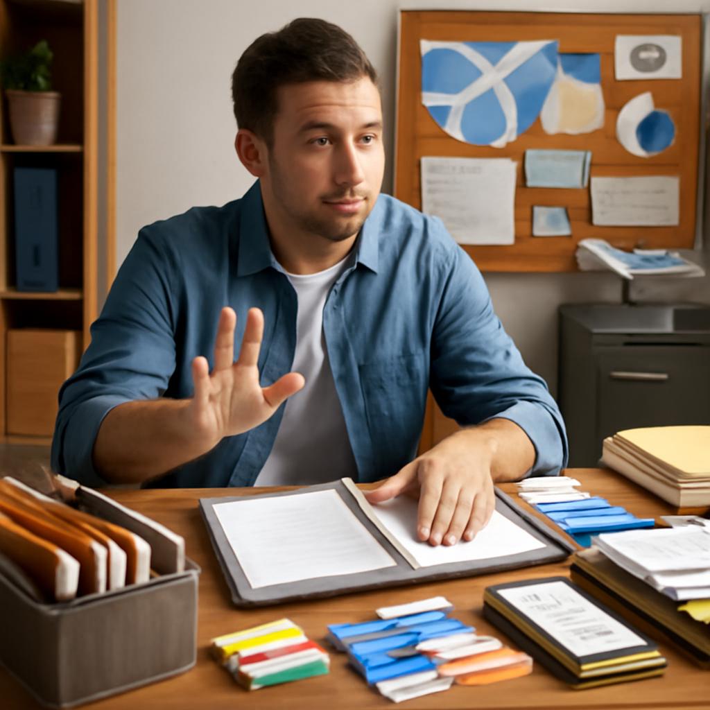 balcao de milhas tutorial sobre organizar documentos