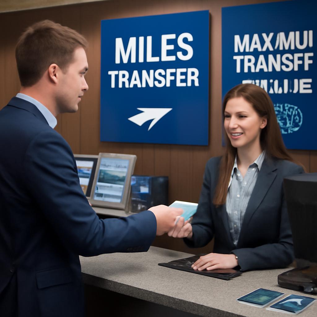 balcão de milhas valor máximo de transferência
