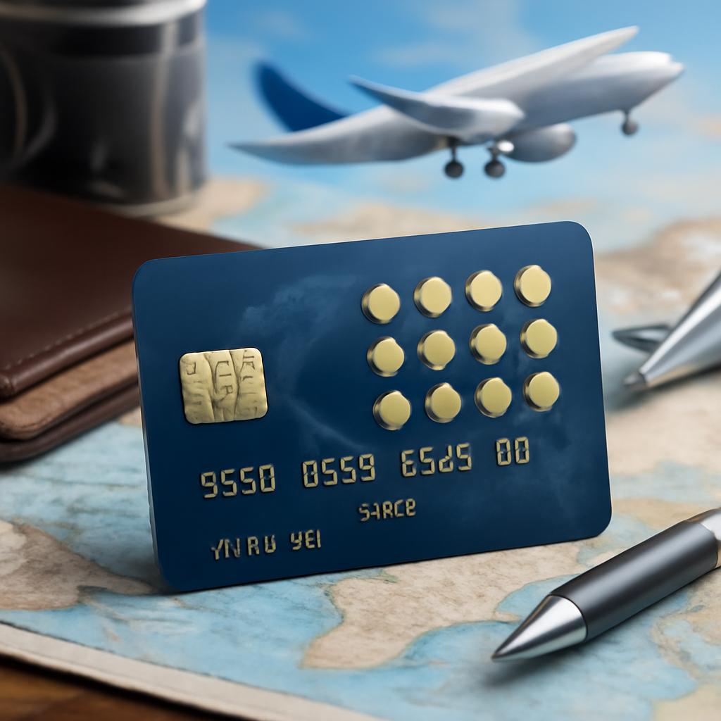 cartão com pontos para quem viaja muito