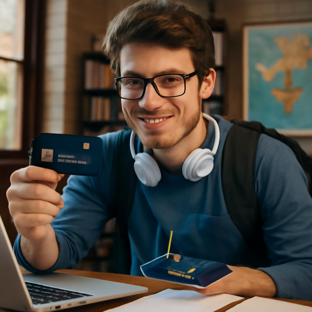 cartão crédito para universitários que gera milhas