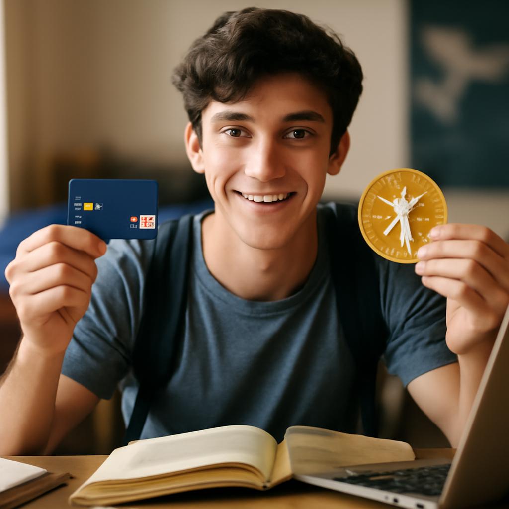 cartão de crédito com pontos para estudantes