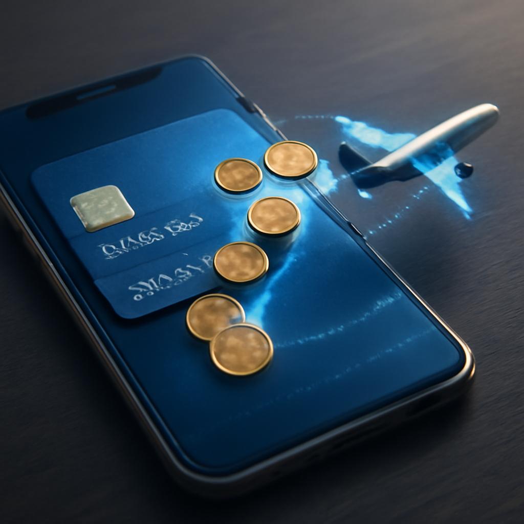 cartão de crédito digital com transferência automática de pontos