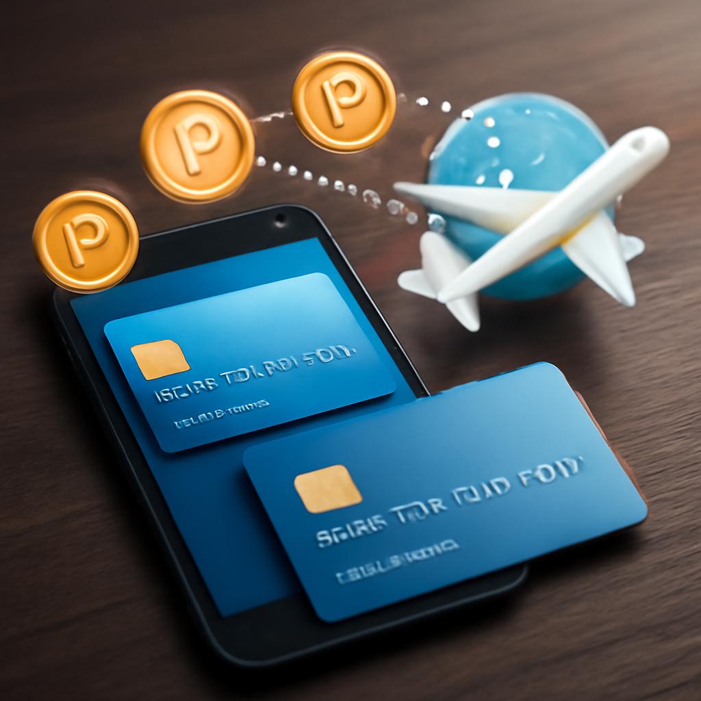 cartão de crédito digital e pontos automáticos