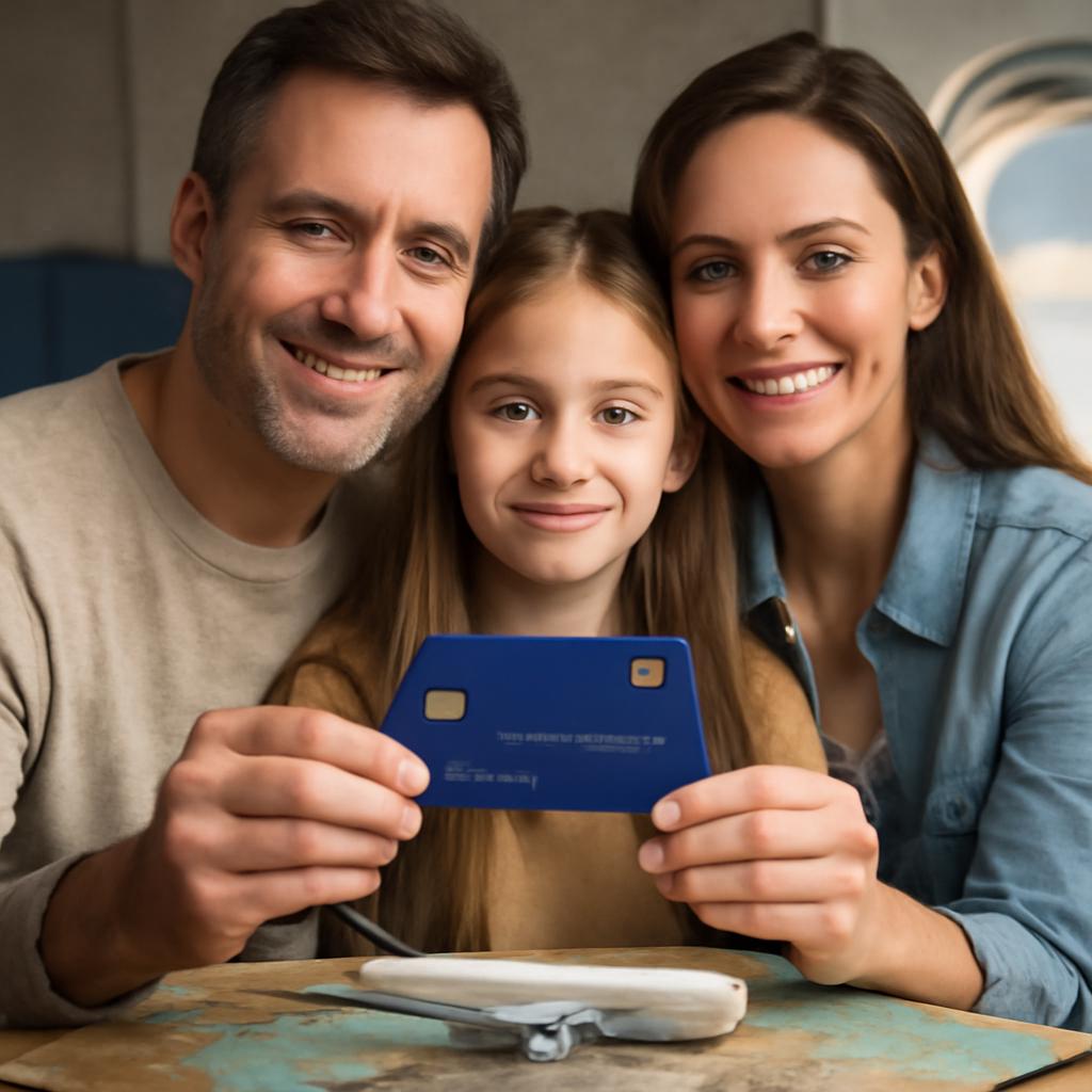 cartão de crédito familiar para acúmulo de milhas