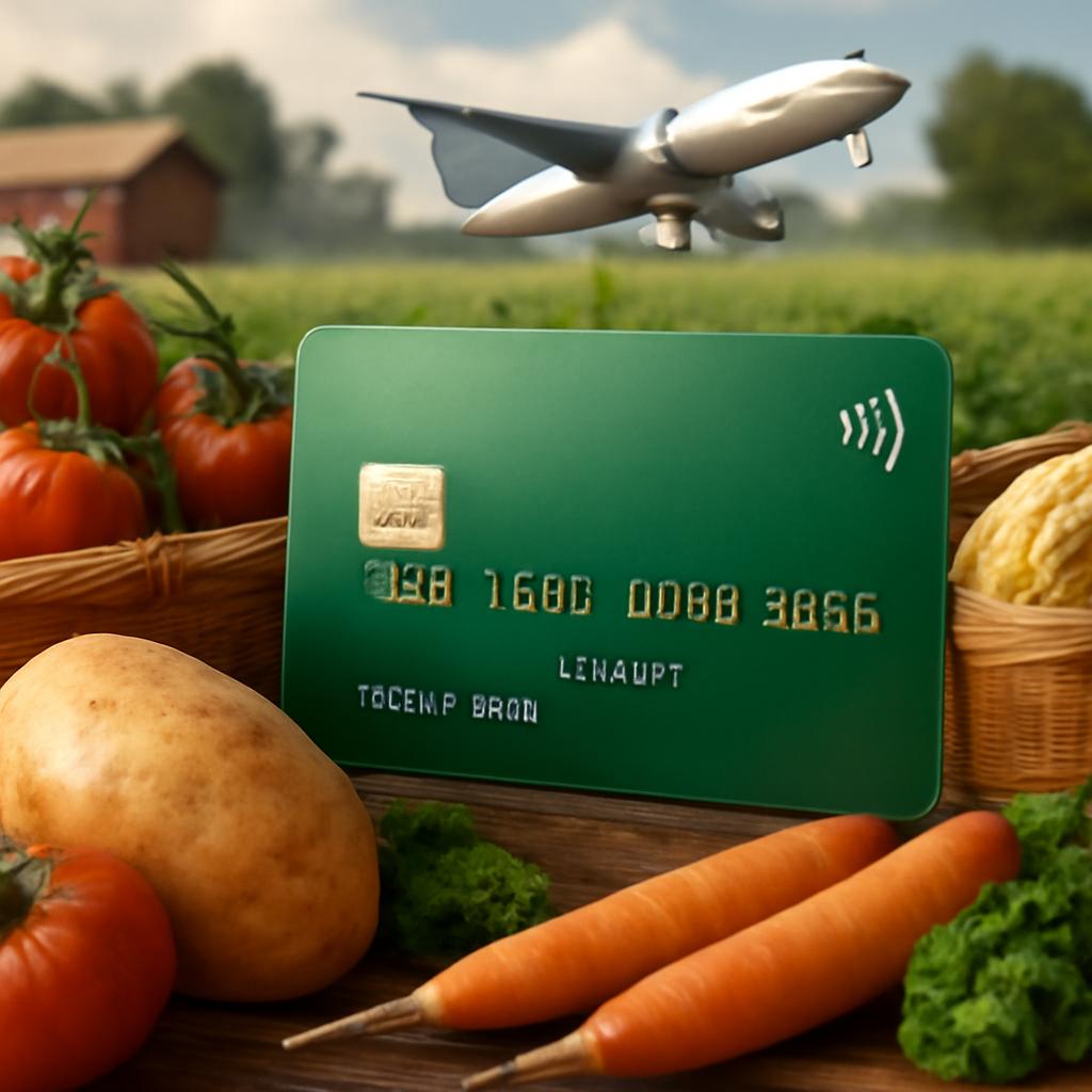 cartão digital para pequenos produtores acúmulo progressivo