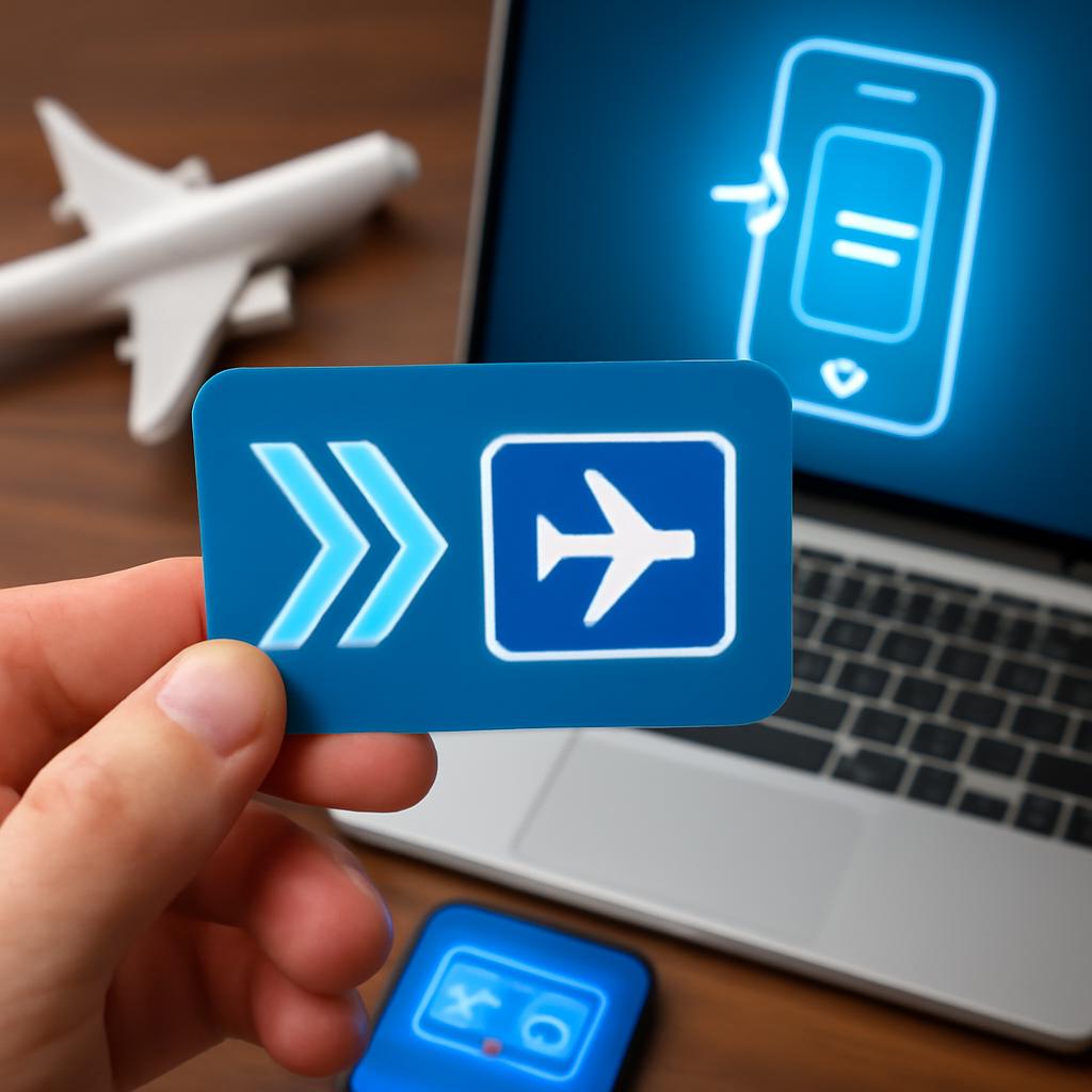 cartão digital para transferir pontos rapidamente