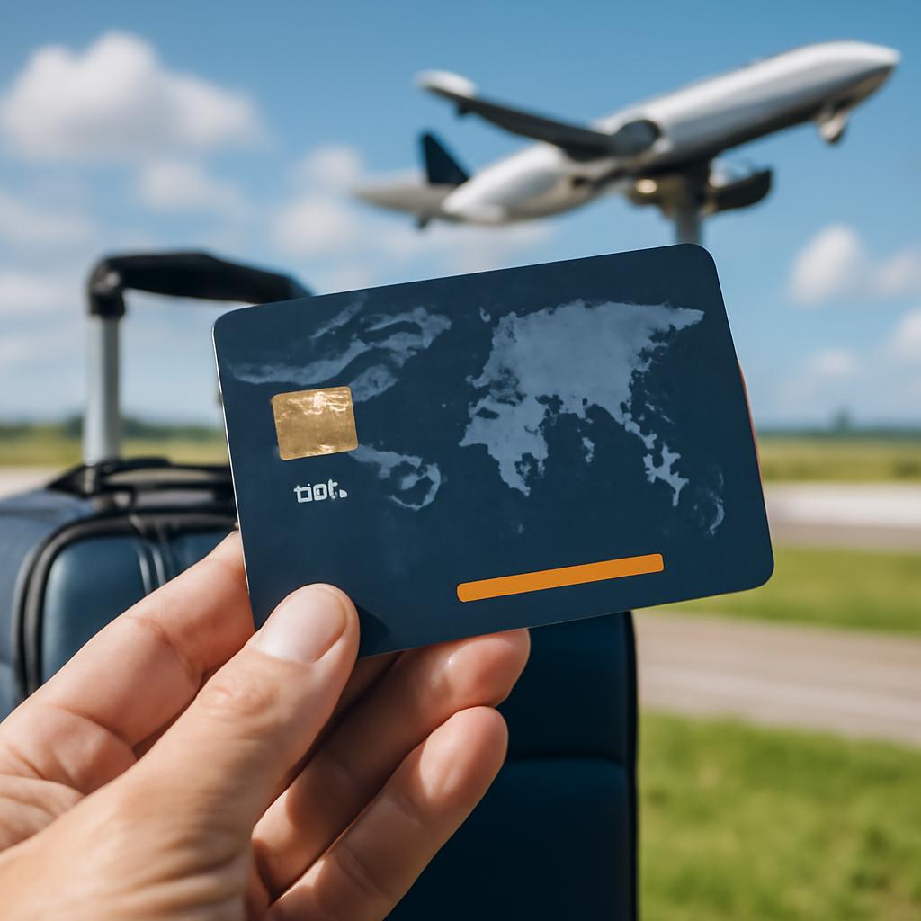 cartão digital para uso em viagens nacionais e internacionais