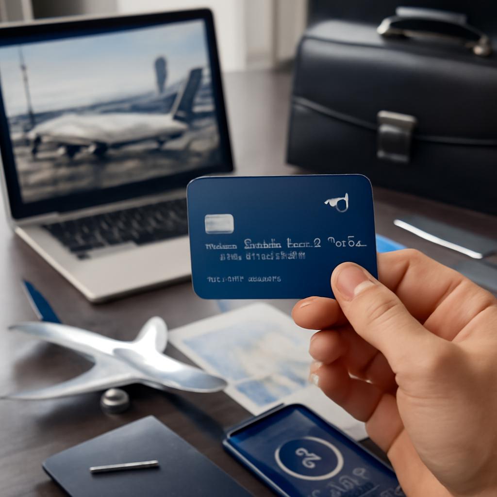 cartão digital para viagens de negócios pontos