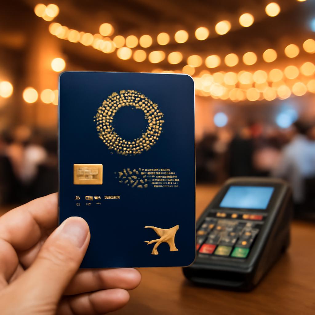 cartão digital pontos para pagamentos em eventos presenciais