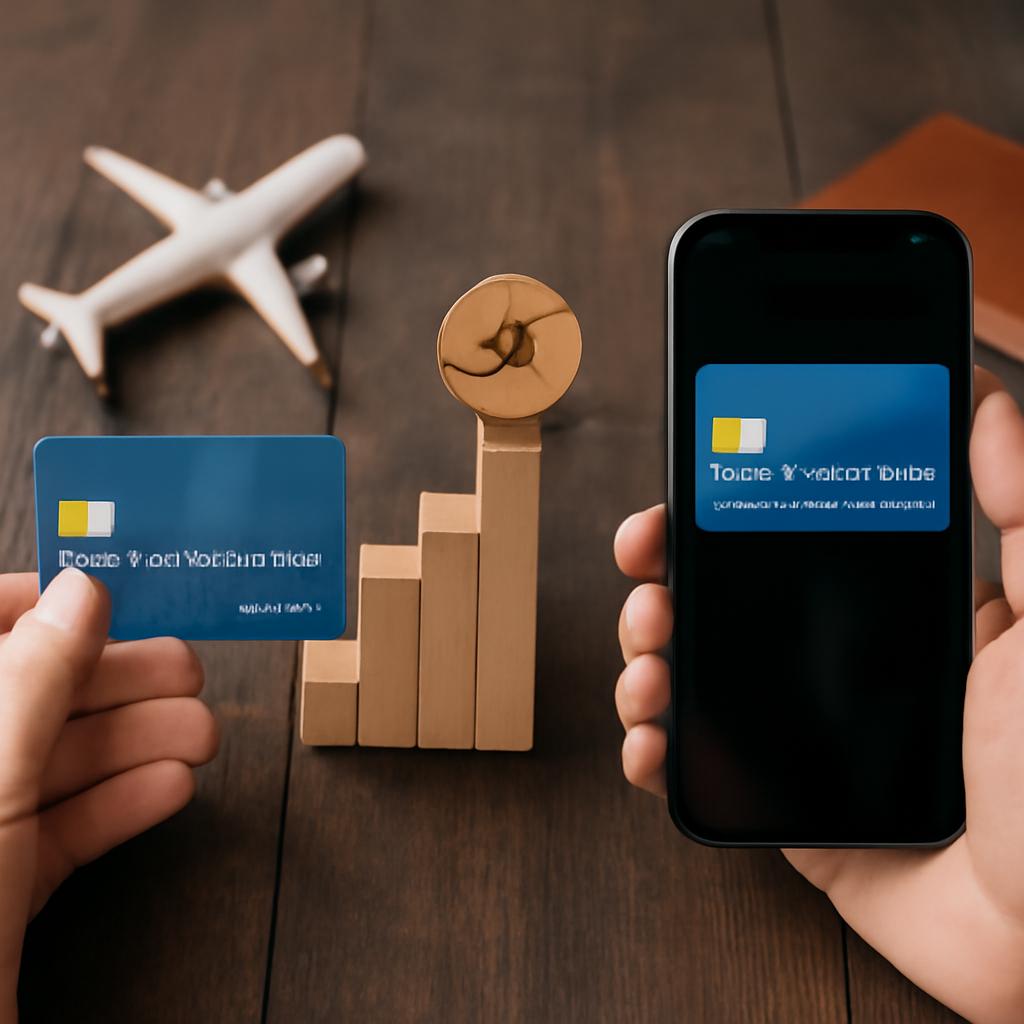 cartão físico x digital: qual pontua mais em compras internacionais