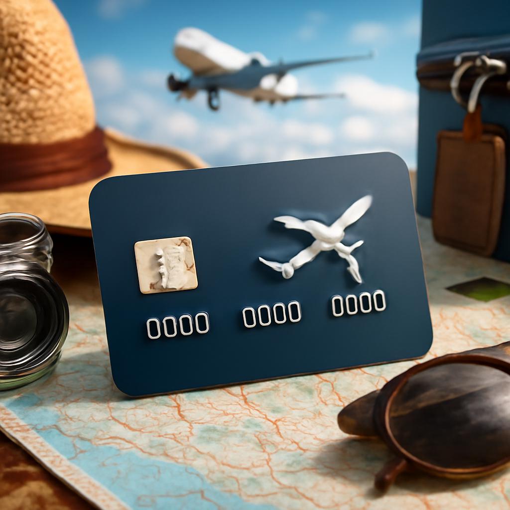 cartão para acumular pontos em viagens de férias