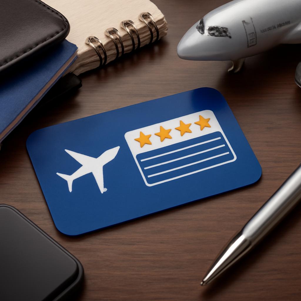cartão para acúmulo de pontos em viagens a trabalho