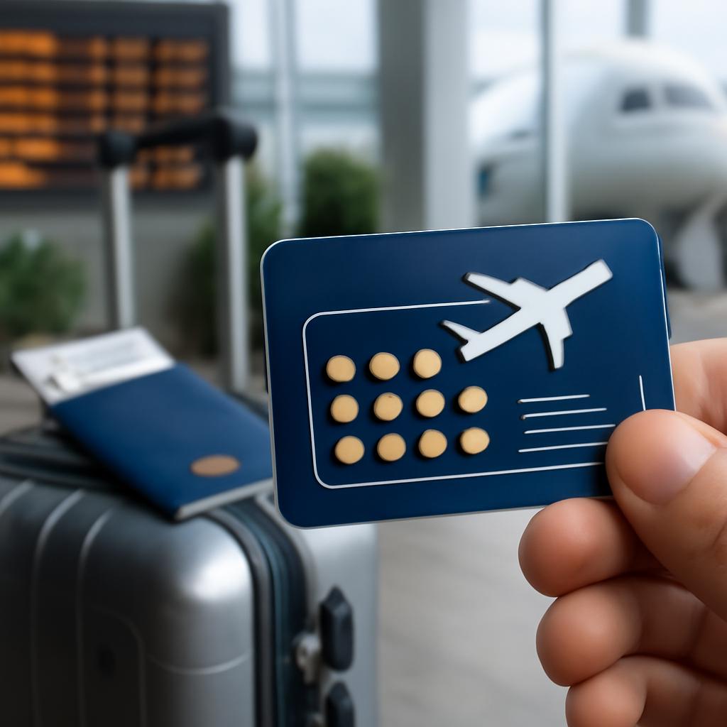 cartão para acúmulo de pontos em viagens corporativas