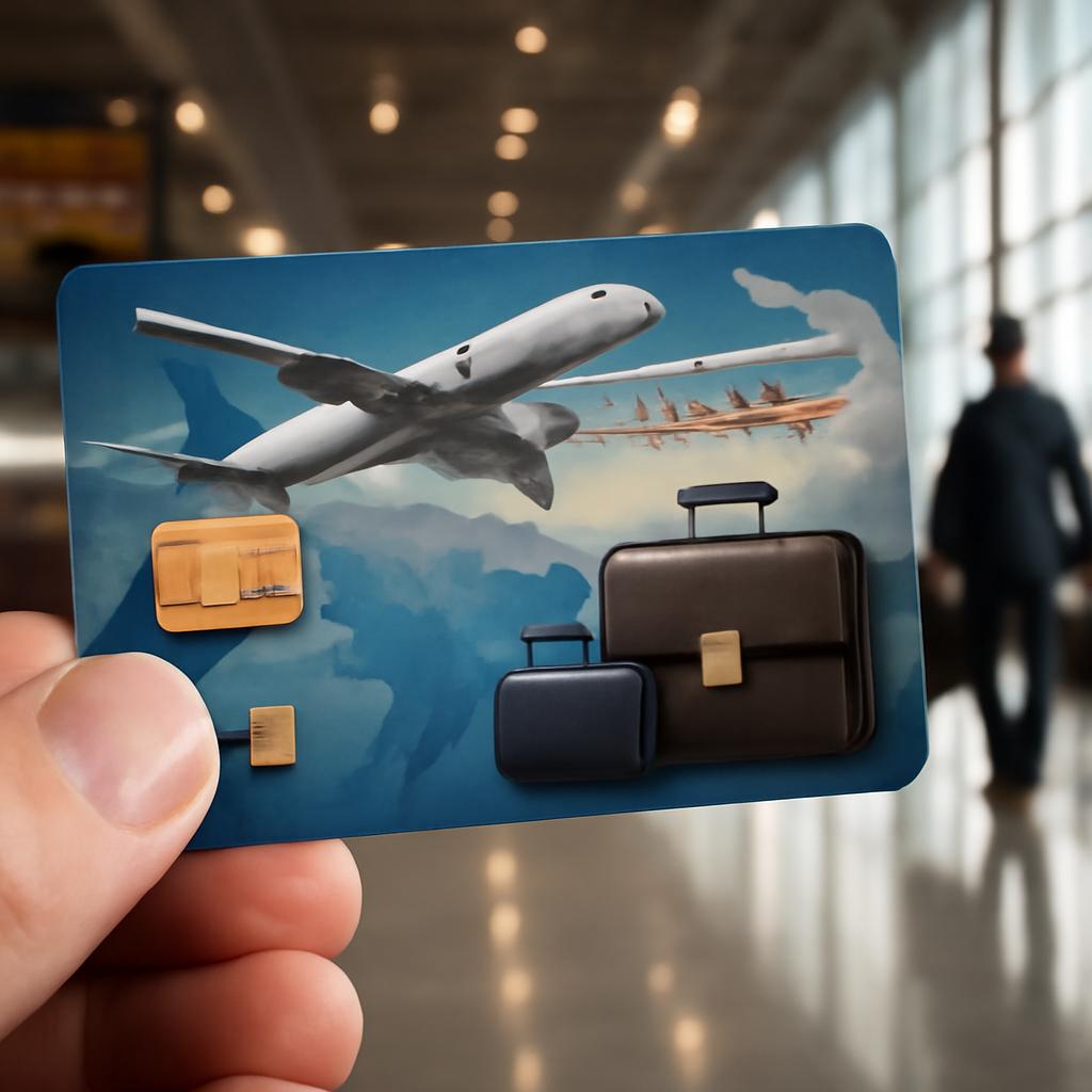 cartão para acúmulo de pontos em viagens de negócios