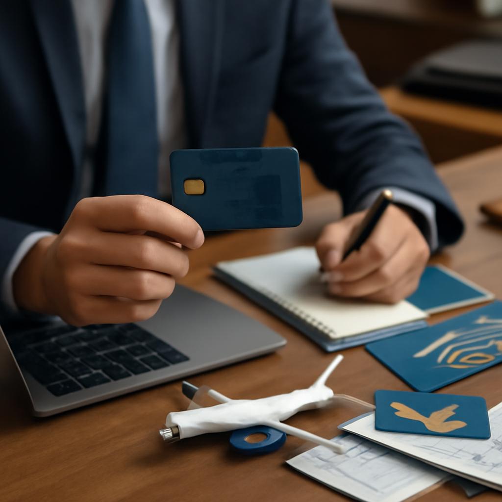 cartão para administradores pontos