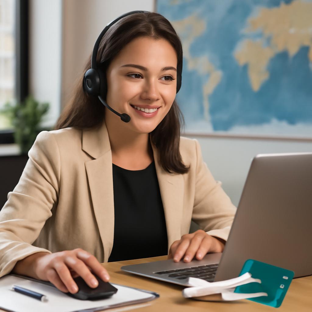 cartão para atendentes de telemarketing pontos
